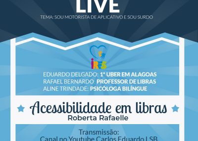 Quebrando paradigmas: Ires promove live sobre práticas inclusivas e capacitismo contra a pessoa surda