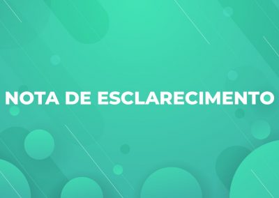 NOTA DE ESCLARECIMENTO – Atraso no repasse dos recursos financeiros provenientes do convênio com o SUS